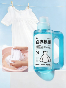 JIAKEMEI | Chất Tẩy Sạch Vàng Làm Trắng Cố Định Màu Nước Giặt Tẩy