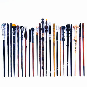 Anime Cosplay Show Metal Core Magic Funny Wand Children Decoration Toy Accessories For Bacchetta Di Plastic Magic Stick