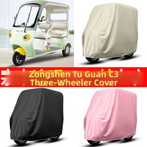 Zenneldeiy | Rainproof Cover for Zongshen Touguan C3 Electric Three-Wheeler