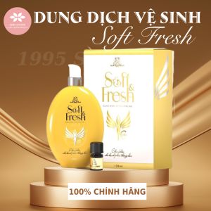 Dung Dịch Vệ Sinh Phụ Nữ Collagen X3 Soft Fresh Mỹ Phẩm Đông Anh Chính Hãng Giúp Khử Mùi Hôi Giữ Ẩm Da 120ml