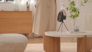 10000mAh Desk Tripod Stand Fan with Night Light Outdoor Camping