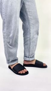Leatherista Lokal Lakas (Leather Slippers for Men)