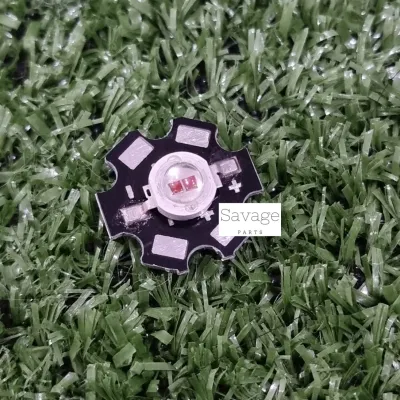 2pcs HPL 5W + PCB PENDINGIN LAMPU LED 5 WATT WARNA PUTIH - WARM WHITE - HIJAU - KUNING - BIRU - MERAH