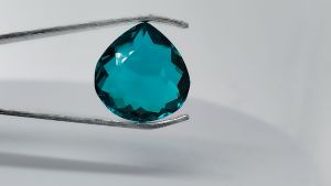 Natural Madagascar Blue Color Grandierite 13.50 Cts. Pear Cut Eye Clean Loose Gemstone