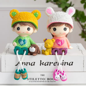 Cute Cartoon Couple Decoration Wall Hanging