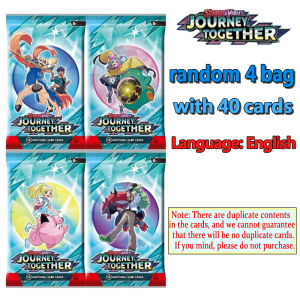 Bandai | Pokémon Black Bolt White Flare SUN&MOON Booster Packs - 4 Packs (40 Pcs)Battle & Transaction Cards Perfect Gift