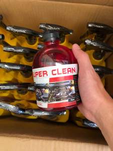 [TẶNG CỌ DETAILING + VÒI XỊT] DUNG DỊCH TẨY RỬA LỐC MÁY ĐẦU BÒ GẦM MÁY KHÔNG CHẠM Super Clean SIÊU SẠCH | dùng cho Xe MÁY Ô TÔ