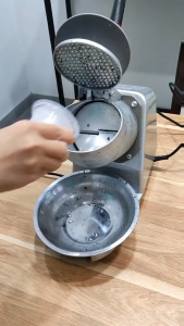 Máy bào đá tuyết JH109S 2 lưỡi loại tốt