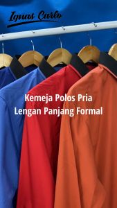 Kemeja Pria Formal Lengan Pendek & Panjang Merk TONY WALKER
