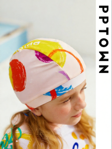 PPTOWN | UV Protection Comfortable Swim Cap With Ear Coverage