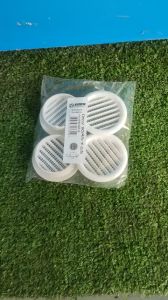 Cửa gió nhựa TRÒN có lưới ngăn côn trùng - gắn cửa Blauberg - DECOR 60/47s-4 ( 1 bộ 4 cái) - Hàng Nhập Khẩu