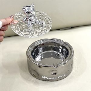 Luxury Ceramic Ashtray JOJOS L. PD.Cry. Nordic Style Living Room Coffee Table Decorative Accessories High Aesthetic Value