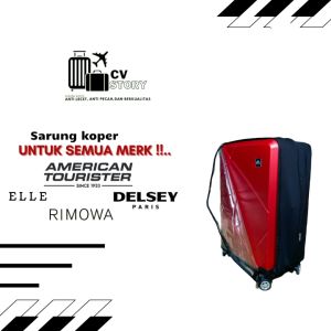 pelindung koper/sarung koper kombi bukaan depan