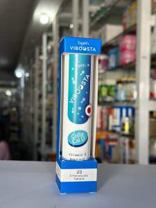 Viboosta Colla Cal D 20 effervescence ไวบูสต้า คอลลา แคล ดี 20 เม็ดฟู่ แคลเซียม เม็ดฟู่