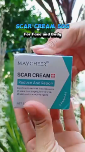 MAYCHEER scar removal cream 50g For Old And New Scar Face and Body Skin Repair Pimple Scar Remover Scarminator Cream Strech Mark Removal Acne Scar Removal Cream All scars can be used
