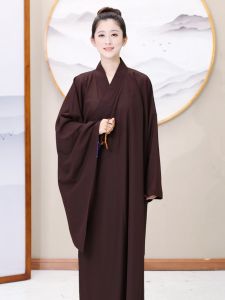 High-End Acrylic Monks Robe for Men and Women in Various Colors: Sea Green Yellow Black Coffee for Spring Summer Autumn Season