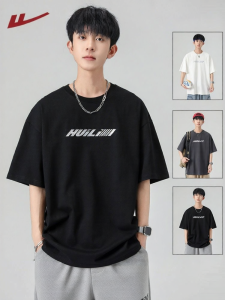 Warrior | Printed Summer Mens Round Neck Loose Short Sleeve T-shirt