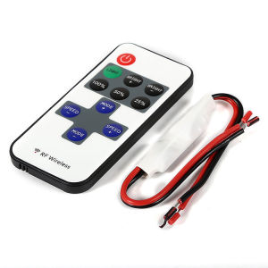 Wireless Rf Remote Control Switch 12V Dimmer Controller For LED Strip Lights