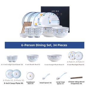 Yomerto | Creative Japanese Ceramic Dinnerware Set