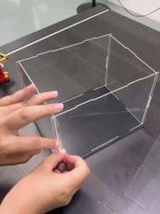 Hộp Trưng Bày Acrylic Cho Búp Bê Hành Động Nhựa Trong Suốt Lắp Ráp Dễ Dàng Hộp Đựng Đồ Sưu Tầm Phong Cách Hiện Đại Trang Trí Nhà Cửa