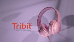 Tribit Starlet01 Kids Headphones Wired with Microphone Safe Sound Tech 85/94dBA Volume Limited SharePair HiFi Stereo Foldable Over-Ear Headphones for Kids for School/Travel/i-Pad/Kindle/Switch