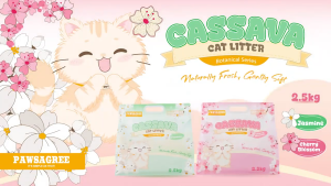 NOBLEPET PawsAgree Cassava Cat Litter Botanical Series 2.5kg
