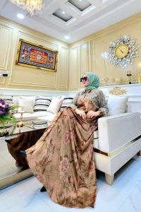 BISA COD || ALISHA MUSLIM FASHION DRESS CANTIK MEWAH LARISSA BY AERAA ID ARSYAKAYLA SYARI TERBARU