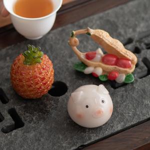 PAMPAS | Creative Lucky Pig Decorative Tea Pet Changeable Colors