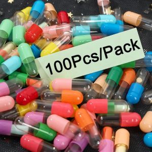 YESPERY 100pcs Mini Expression Message Capsule Colorful Heart Event Kids Birthday Party Favor Surprised Gift for Girlfriend Boyfriend