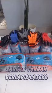( 1 LUSINAN LEBIH MURAH ) SARUNG TANGAN KARET CUTTING SAFETY ANTI LICIN DAN ANTI DURI