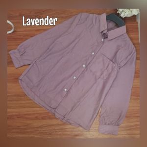 KEMEJA WANITA POLOS LENGAN PANJANG CASUAL HITAM PUTIH KEMEJA POLOS KEMEJA WANITA 10120