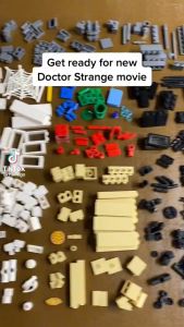 Đồ chơi lắp ráp 4046 76108 07107 Mô hình Sanctum Sanctorum của Doctor Strange Infinity War 1004 Mảnh
