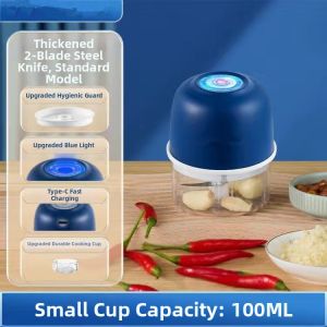 Garlic Masher Electric Garlic Press and Meat Chopper Machine