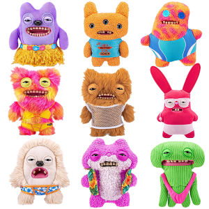 Fuggler ตลกน่าเกลียด Monster Plush ห้องพักช่วงวันหยุด Series Sketchy กระรอก Mr Fuggler ปุ่มเดิม Rabid กระต่าย Munch มากของเล่นของขวัญ