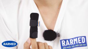 Nẹp ngón tay Dr.Med DR-W132-7 bảo vệ ngón tay viêm gân gãy ngón trật khớp - 1 Size