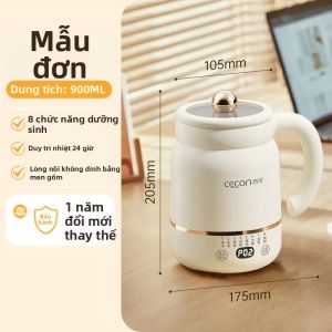 CECON | Cốc Nấu Chậm Điện Thông Minh Cho Một Người