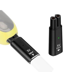 Bộ Chuyển Đổi Bộ Sạc Máy Cạo Râu 5V Type-C Cho Máy Tỉa Râu Dòng Philips OneBlade QP - Tương Thích Nam/nữ