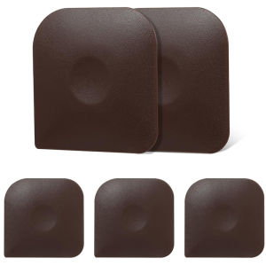 LMETJMA Pan Scrapers Plastic Pan Pot Dish Scraper Tool Kitchen Cast Iron Skillet Cookware Cleaning Scraper Scrubber Non-Scratch