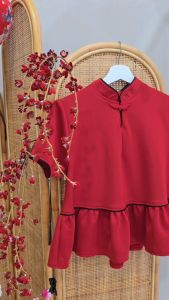 Ling Top Atasan Wanita Tangan Pendek Imlek Orecca