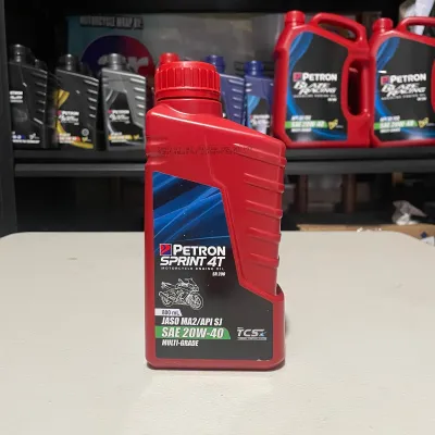 Petron Sprint4T SR200 Multi-Grade Motorcycle Engine Oil SAE 20W-40
