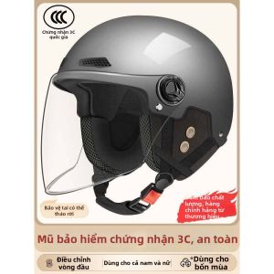 Mũ Bảo Hiểm Ấm An Toàn Đạt Chuẩn 3C Cho Tất Cả Các Mùa