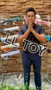 ⚡พร้อมส่ง+cod⚡ปืนฉีดน้ำไฟฟ้า M416 ยิงต่อเนื่อง 1350 นัด คู่มือ/ไฟฟ้าสองโหมด ไม่มีไฟก็เล่นได้ ดูดน้ำด้วยปุ่มเดียว ระยะการยิงถึง 20 ม ปืนฉีดน้ำแรง ปืนฉีดน้ำสงกรานต์ Water gun