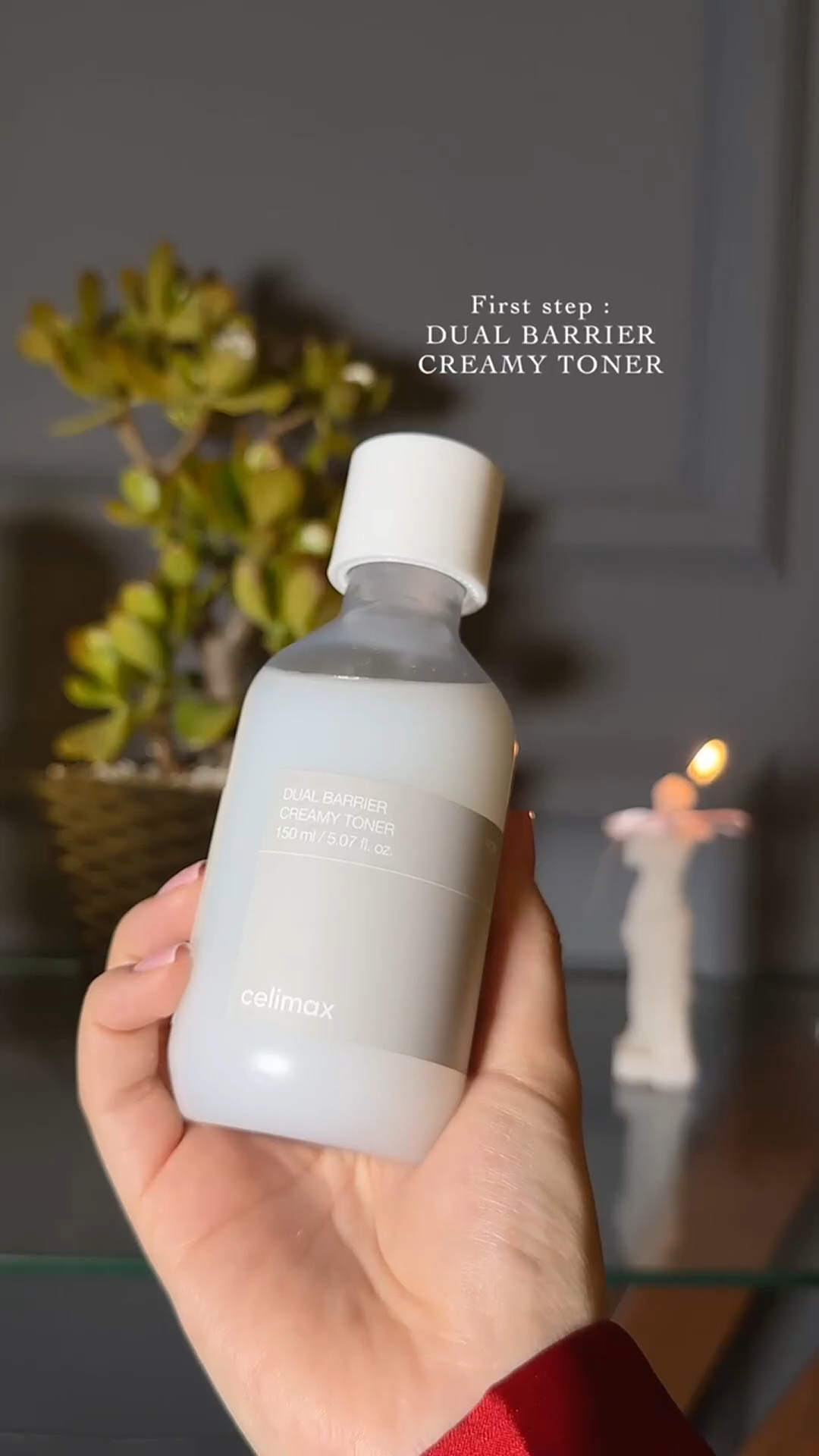 celimax Dual Barrier Creamy Toner 150ml Lasting Hydration Calming Soothing Toner