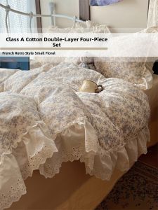 MR.DANYE | French Retro Style Full Cotton Bedding 4-Piece Set