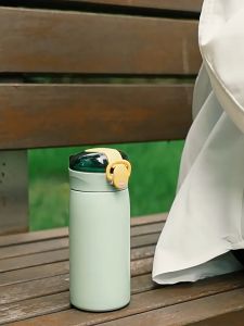 TUMBLER TERMOS BOTOL MINUM ANAK 320 ML 460 ML STAINLESS STEEL 304 DENGAN SEDOTAN / PORTABLE VACUUM CUP INSULATED BOTTLE HOT & COOL / TERMOS TAHAN PANAS & DINGIN