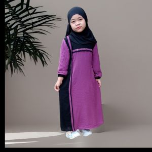 GAMIS ANAK PEREMPUAN TERBARU USIA 1 SAMPAI 9 TAHUN BAHAN CRINKLE AIRFLOW