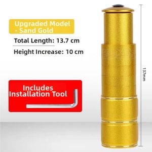 Riser Bike Stem Extension For Mountain And Road Bikes