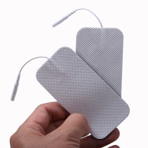 5*10 ซม.EMS Self Adhesive Electrode Pads สําหรับกายภาพบําบัดนวดกระตุ้นกล้ามเนื้อ Conductive Patch อุปกรณ์เสริม
