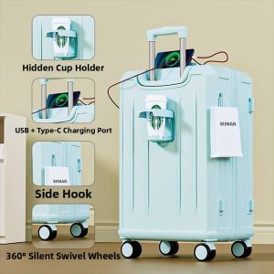 MIMANI | Sturdy Durable Large Capacity 20-inch Travel Suitcase