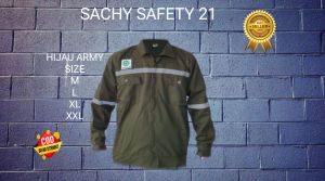 Baju Wearpack safety K3 baju kerja lapangan / baju kantor / pertambangan